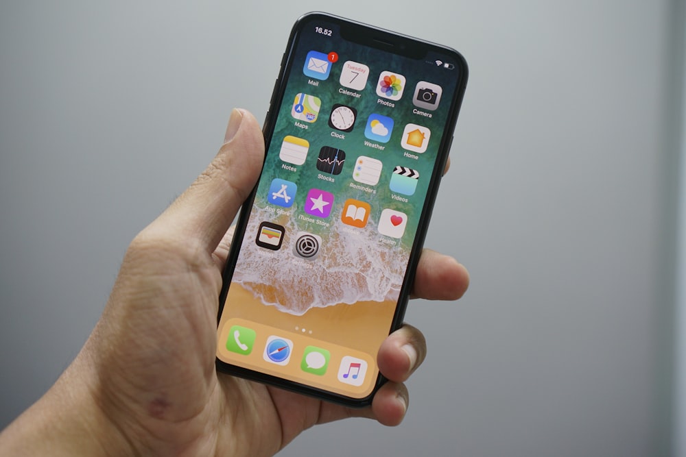 iPhone in daily use